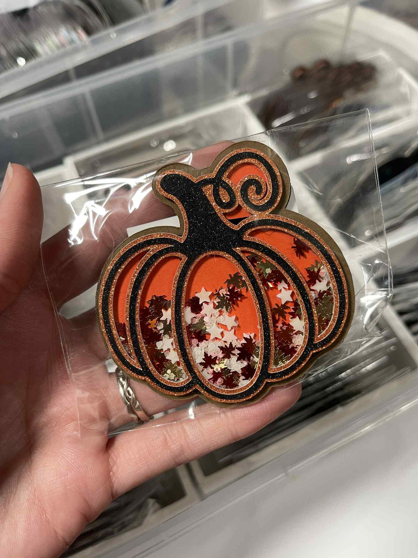 Pumpkin Fridge Magnet