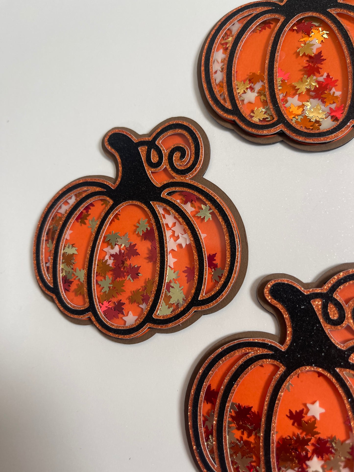 Pumpkin shaker magnet large