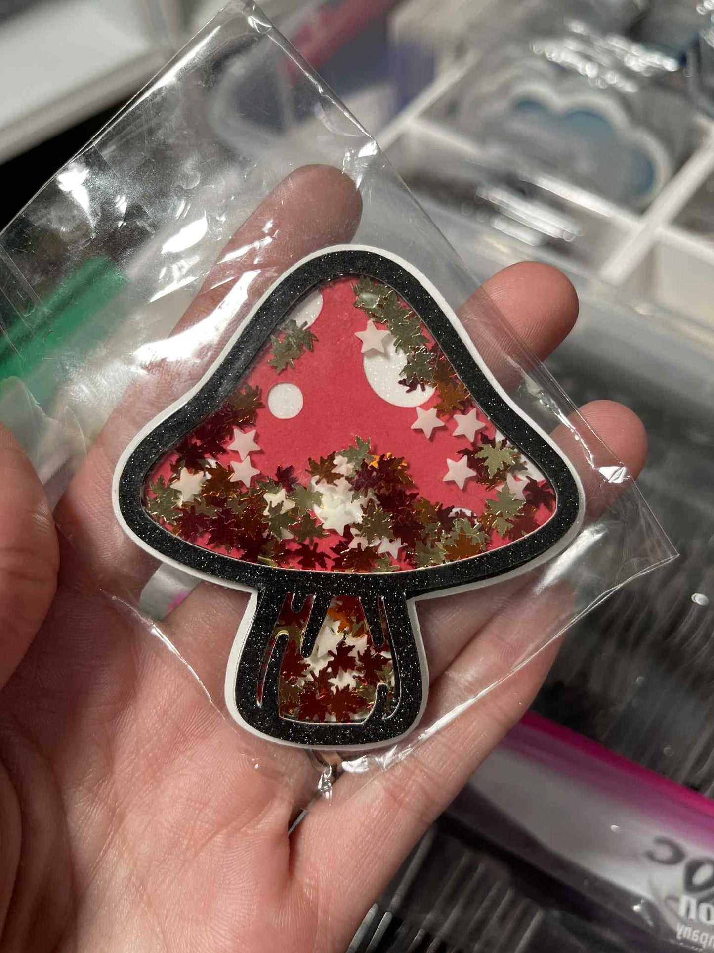 Red Mushroom Fridge Magnet