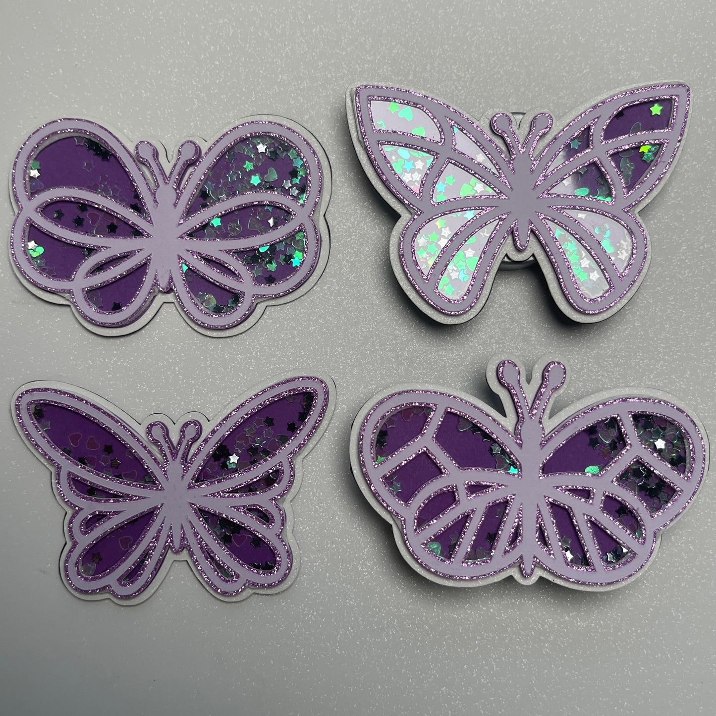 Custom color Butterfly Magnet Set