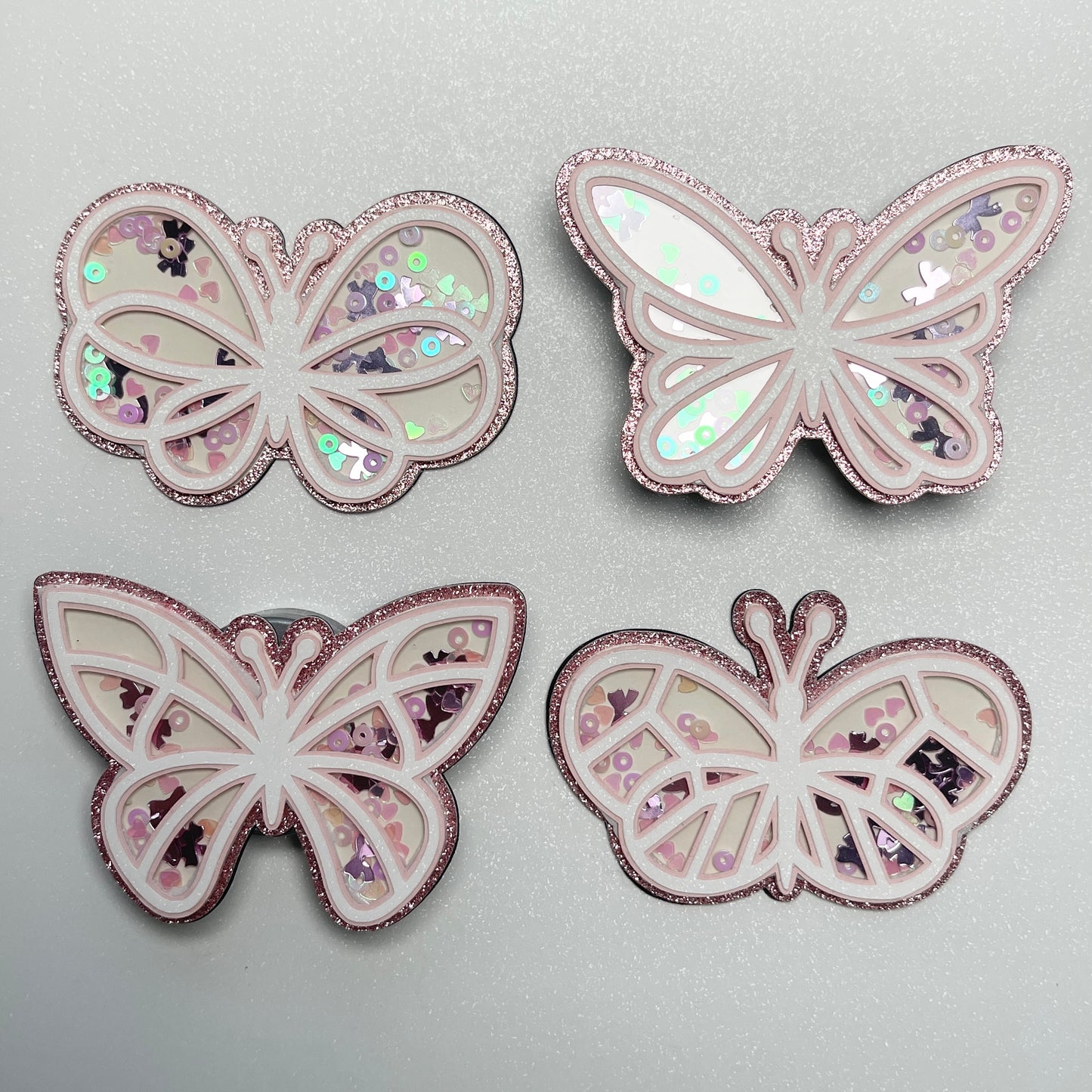Custom color Butterfly Magnet Set