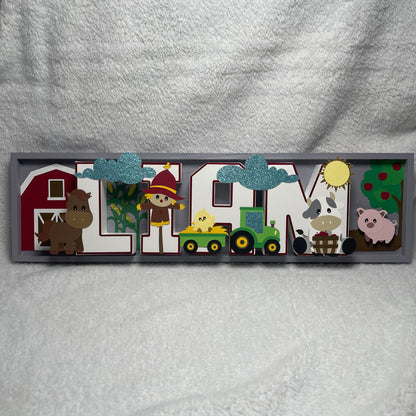 Name Letter Board, 4 inch Letters