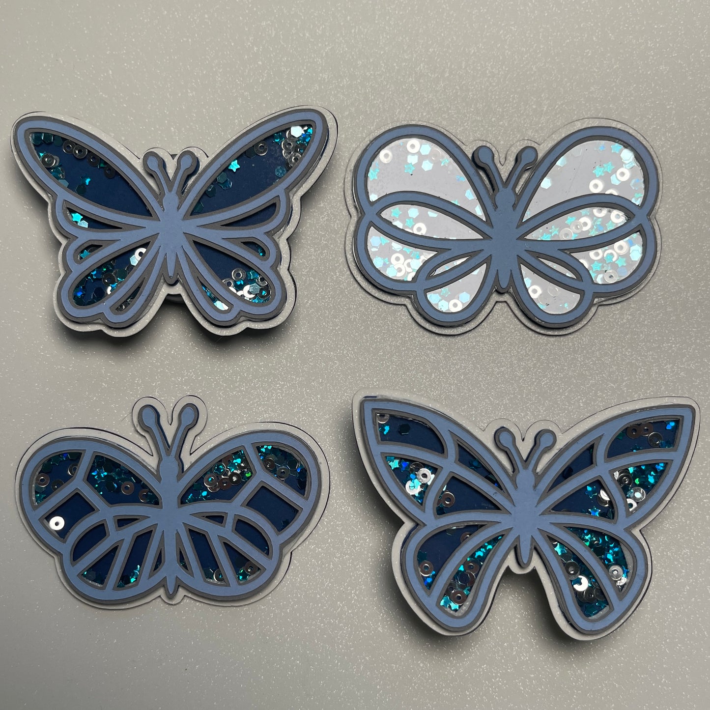 Custom color Butterfly Magnet Set