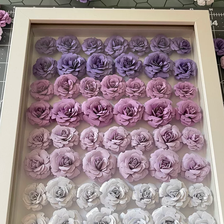 Purples Shadow Box