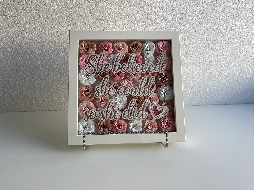 She Believed Shadow Box