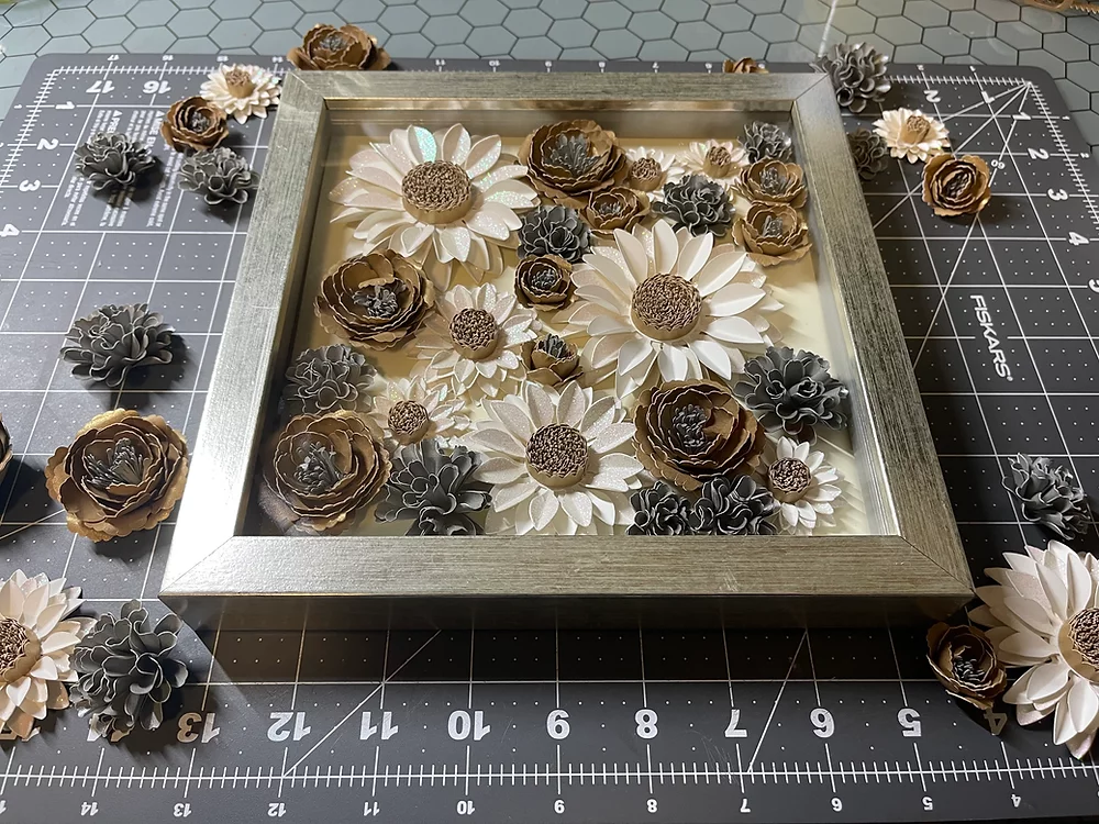Sparkly Neutrals Shadow Box