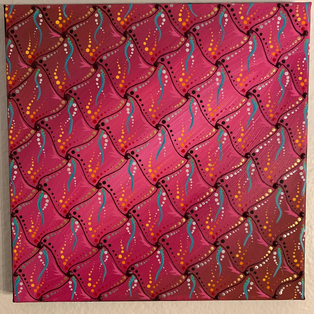 Under the Sea Acrylic Painting