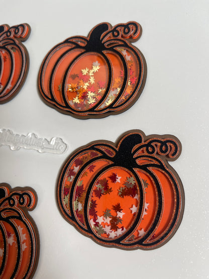 Pumpkin shaker magnet small