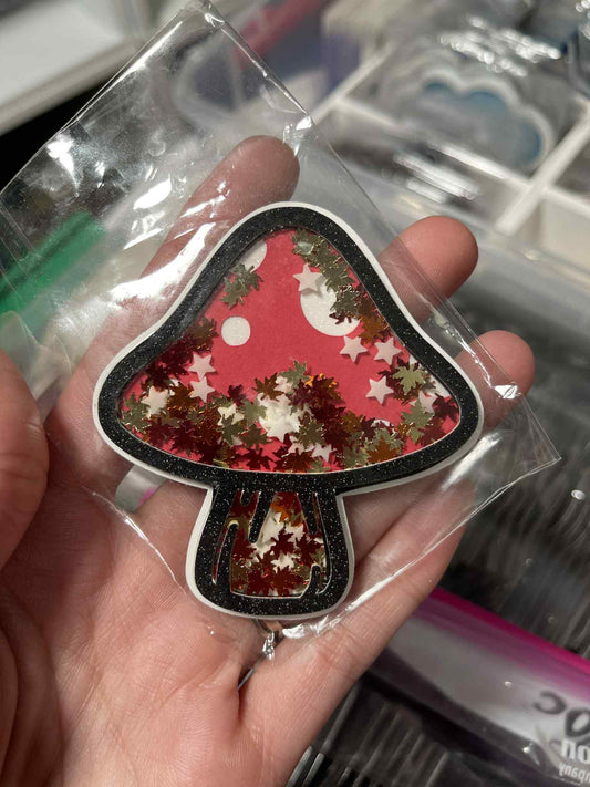 Red Mushroom Fridge Magnet