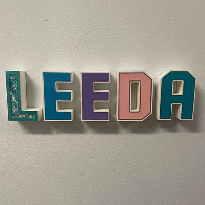 3D Letter Magnet- 3 inches