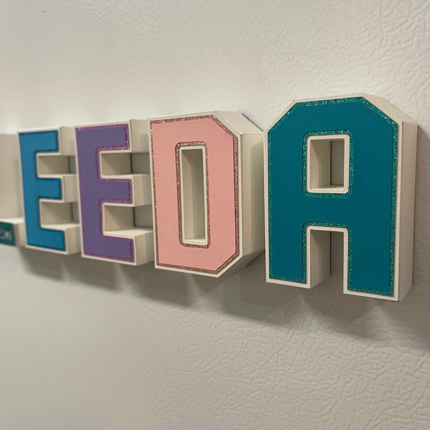 3D Letter Magnet- 3 inches