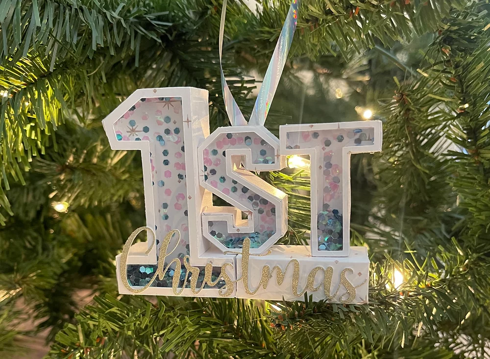 Custom 1st Christmas Ornament