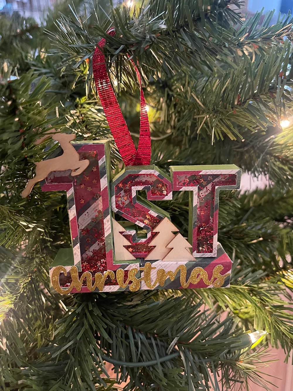 Custom 1st Christmas Ornament