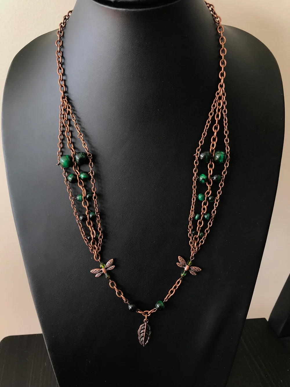 Green Tigers Eye Necklace